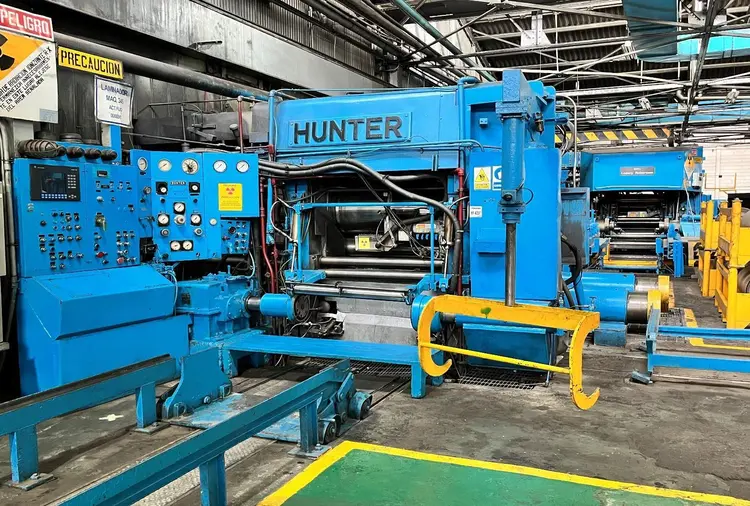 Used HUNTER 9 ” X 22” X 40”4 HIGH ROLLING MILL (14533) Rolling Mills Connecticut US | Machinery International LLC #200755