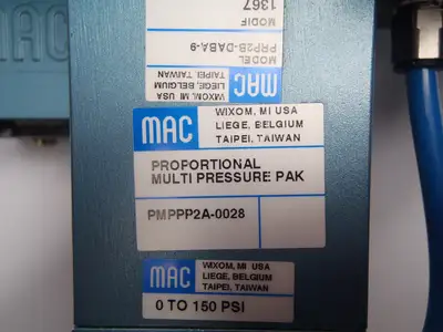 New | in-Stock MAC PROPORTIONAL MULTI PRESSURE PAK Solenoid Valves | Maverick Industrial Sales #1110274