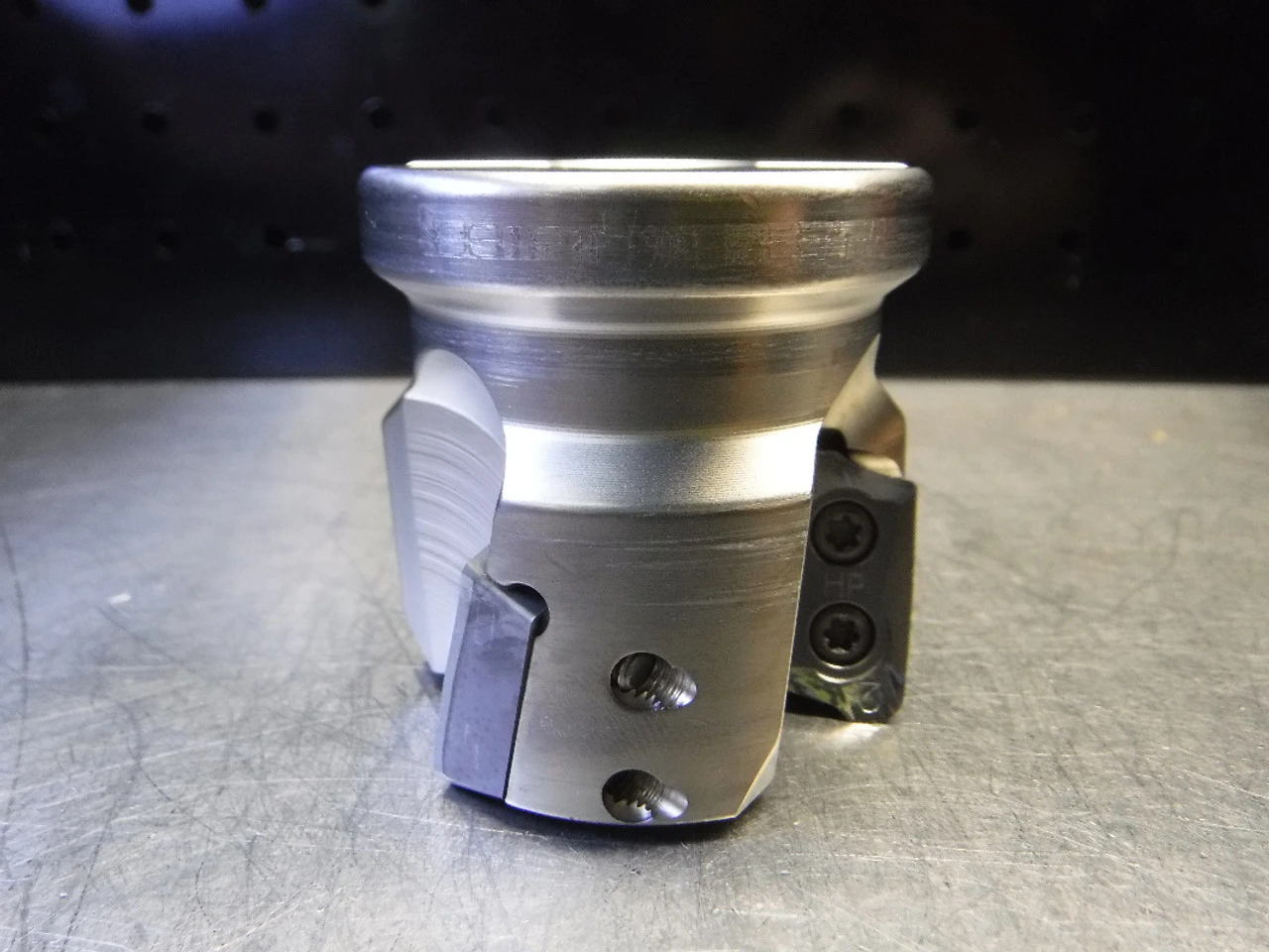 Iscar 2" 3 Flute Indexable Facemill 3/4" Arbor HP F90AT D2.0-3-.75-22 (LOC1998C)