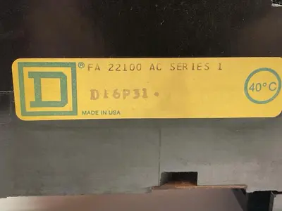 New | in-Stock SQUARE D FA 22100-AC Circuit Breakers | Surplus Asset Holdings #1189501
