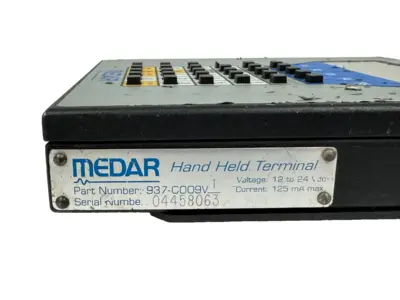 USED MEDAR 937-0009V1 HAND-HELD TERMINAL DEP100S