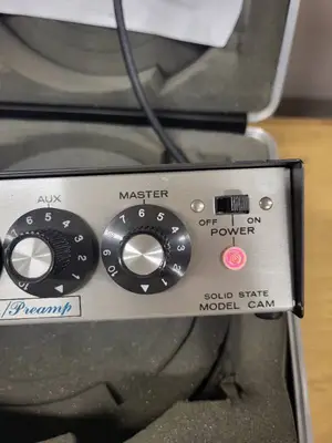 Bogen CAM Mixer/Preamp with Carrying Case