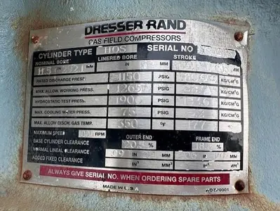 USED DRESSER RAND 7MOS-4