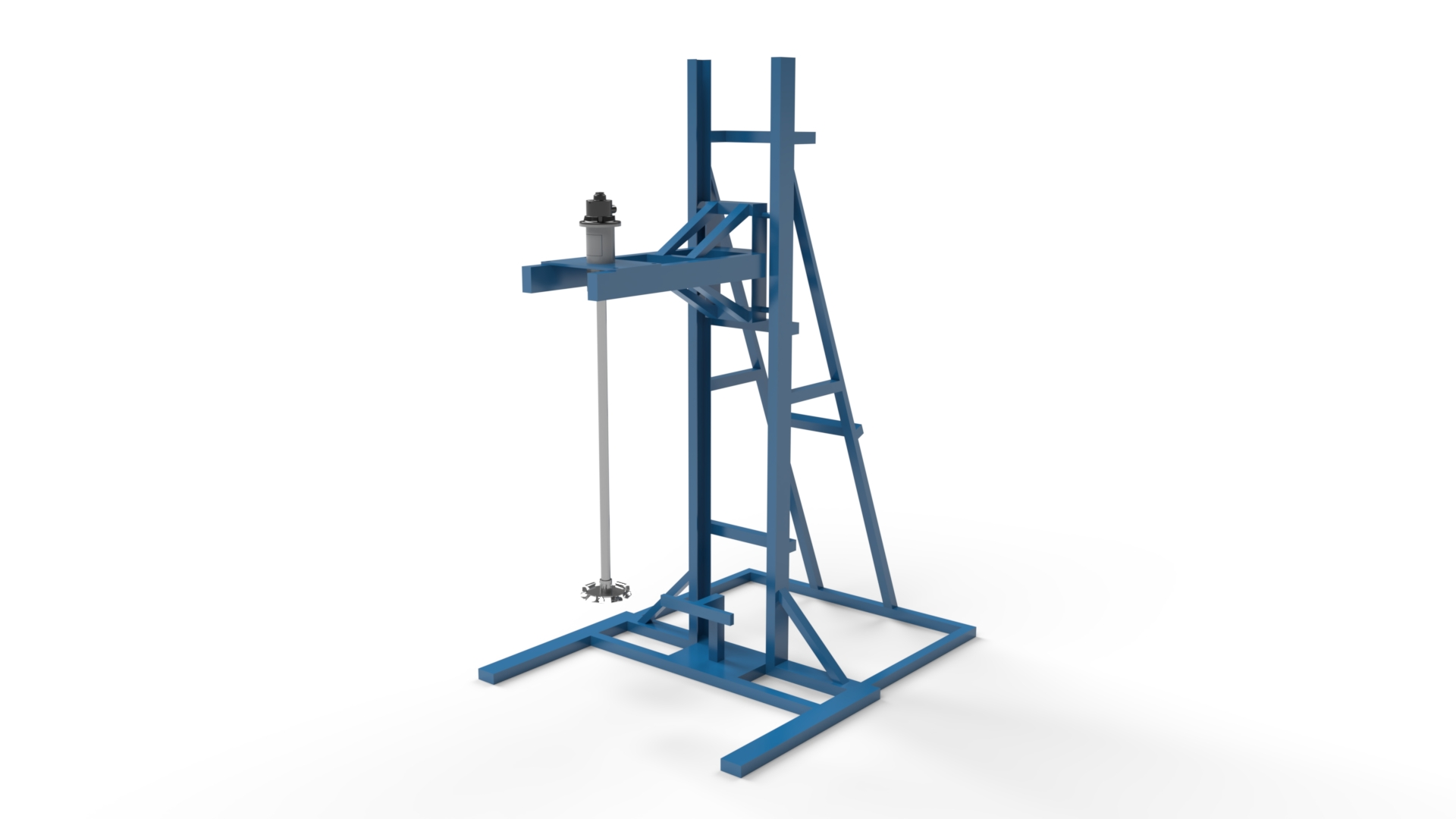 R&B Turbine/Sawtooth Air Operated Mixer 3.7Kw