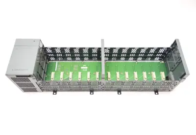 1746-A13, 1746-P2 | Allen Bradley 1746-A13 Ser B SLC 500 13-Slot PLC Chassis w/ 1746-P2 Power Supply - Used
