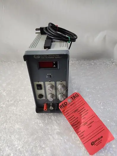 GLOBAL SPECIALTIES 1332 DC POWER SUPPLY