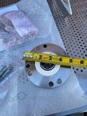 NEW LIGHTNIN / SPX SR3S50 REACTOR MIXER 11" FLANGE FITTING W/ .5 HP MOTOR, IMPELLER