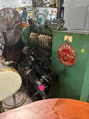 1967 WATERBURY FARREL 1012+1 ICOP Eyelet & Transfer Presses | Global Machine Brokers, LLC (1)