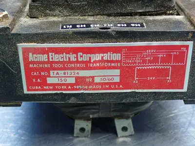 Used ACME ELECTRIC CORP TA81324 Transformers Ohio US | HGR 24 #883023