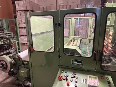 40" Moller TRW1000 Counter Roll Machine