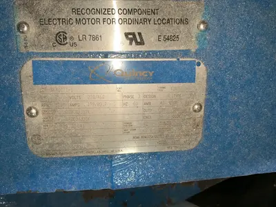 Used 2017 QUINCY COMPRESSOR QGV75 Rotary Screw & Sliding Vane Air Compressors Ohio US | HGR 24 #1446132