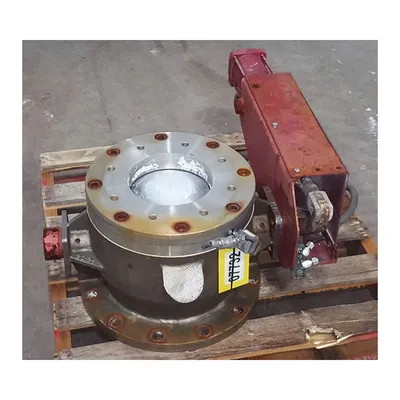 Used 8" Clyde Bergemann Pneumatics Spheri Dome Spherical Valve