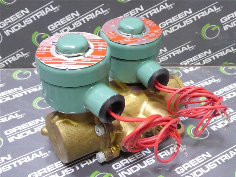 ASCO 8344B064 Red Hat Solenoid Valve Used