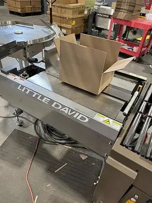 Signode Little David case erector & Magnum case taper