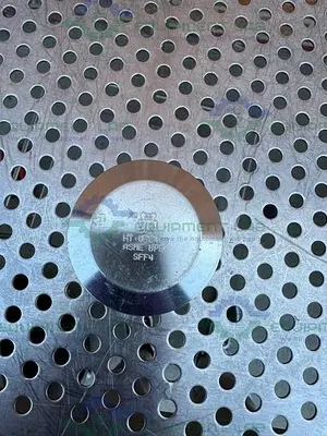USED LOT OF 10 - 316 STAINLESS STEEL 2 1/2" SANITARY FITTING END CAP