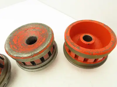 Ridgid 12-R Die Heads With Dies 5 Piece Set For Manuel Ratchet Threader