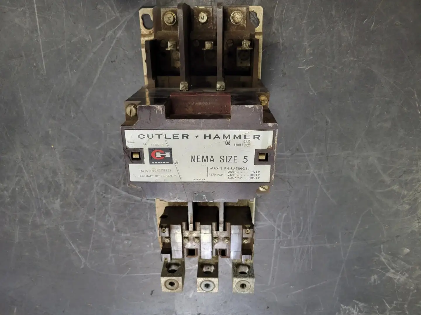 USED CUTLER-HAMMER A10GN0