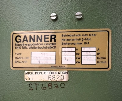 Used 1989 GANNOMAT "COMBI" Woodworking Construction Boring Machines Illinois US | MachineryMax #1337405