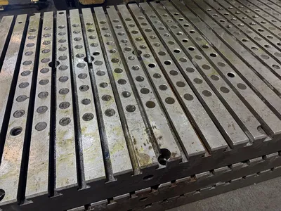 Tee Slotted Bed Plate Bed Plate Surface Tables & Bed Plates | Bowland Trading Ltd (9)