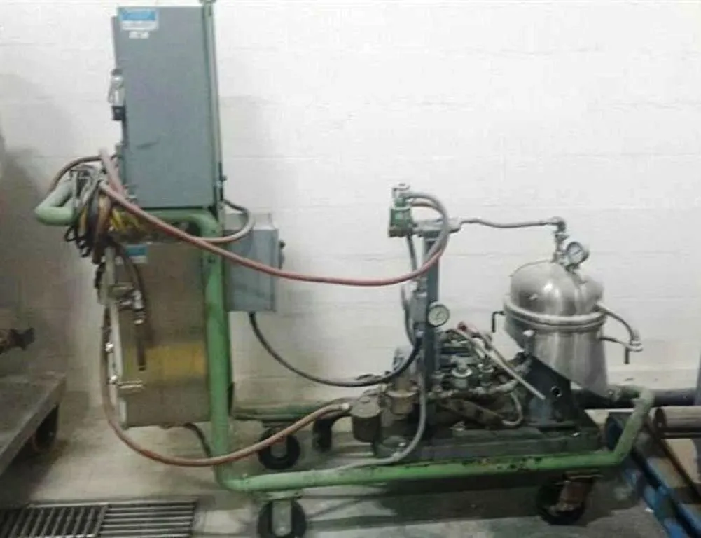 Westfalia SA 1-02-175 pilot plant separator, 316SS.