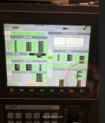 Used 2016 UBE UUII 3300 UST-660 Injection Molding Machines Ohio US | Stopol Equipment Sales LLC #1556251