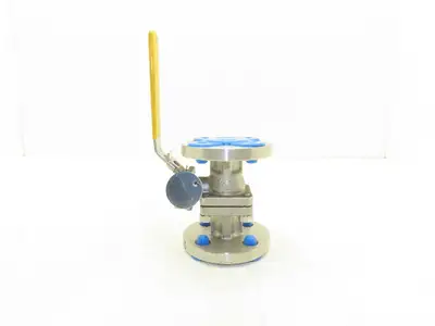 FlowTek F15 3/4" 150 Flanged 2pc Stainless Ball Valve 275psi TFM-1600 API-607