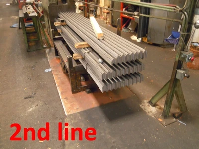 USED REDIRACK PRODUCTION LINE FOR MAKING INDUSTRIAL RACKS