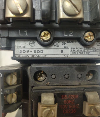 USED Allen-Bradley 509-BOD