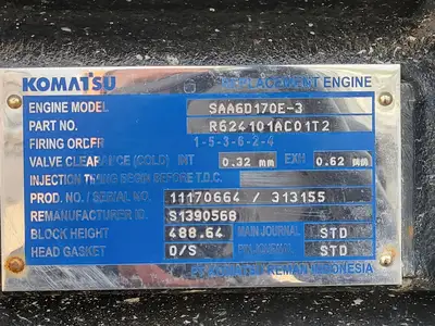 Used KOMATSU R624101AC01T2 Diesel Engines British Columbia CA | Lenmark #277811