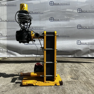 5.4 Sq.m S/S Stokvis Plate Heat Exchanger