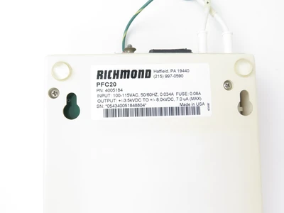Used SIMCO PFC20 Miscellaneous Equipment (Electrical & Power) California US | ANACAPA EQUIPMENT BROKERS, INC #1443426