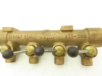 Circle Seal P11-395 5 Way Manual Control Valve 3/4" NPT In x 1/4"NPT Out