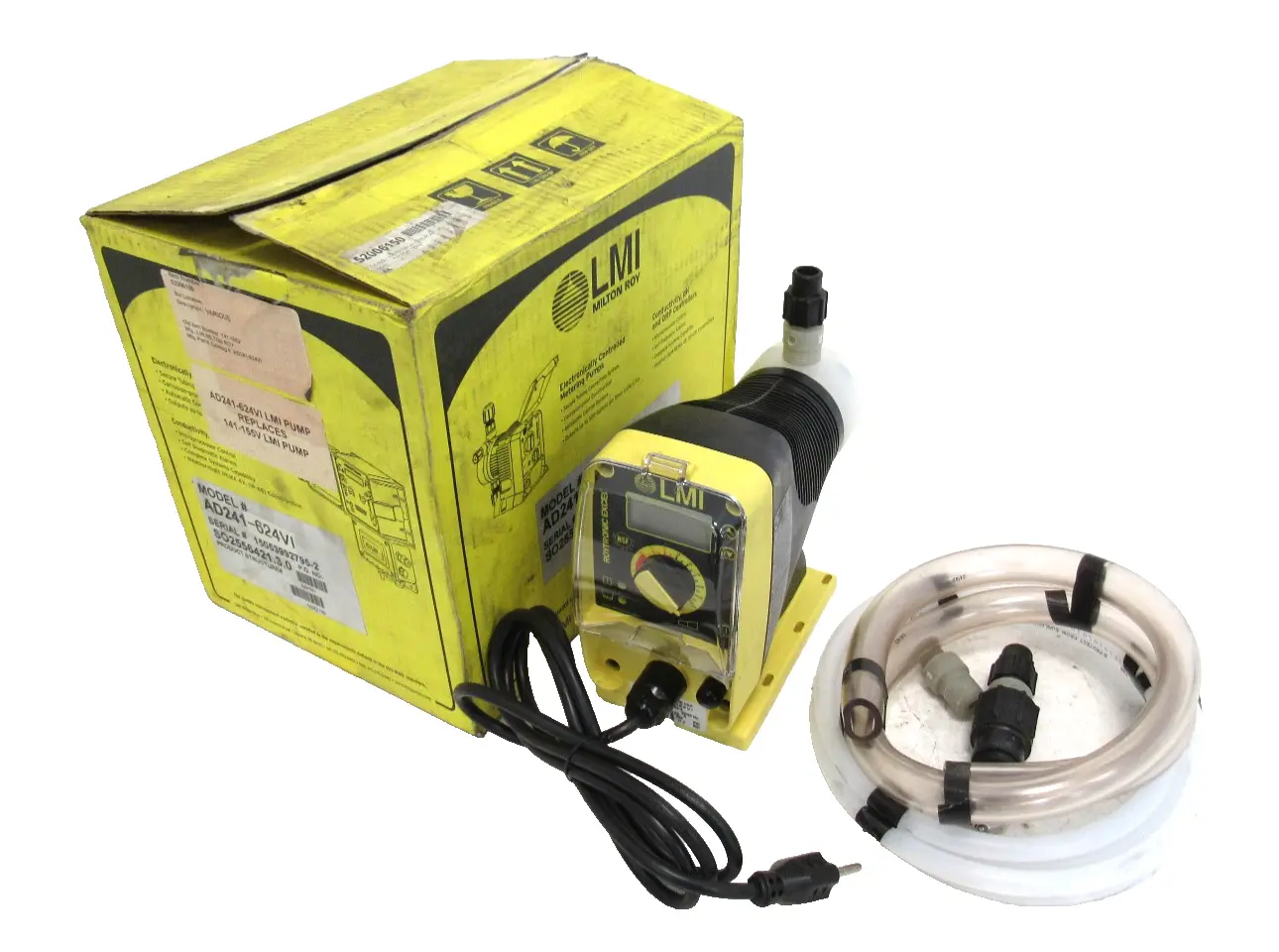 NEW LMI AD241-624VI METERING PUMP AD241624VI .5GPH