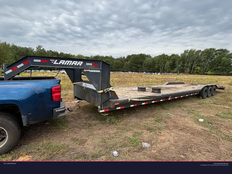 Used 2021 LAMAR H8024037 Flatbed Trailers Wisconsin US | Proxy Equipment #1378453