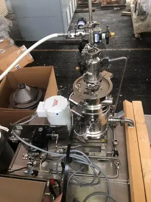 (2) Carr ViaFuge 9004 PLT Pilot clarifier centrifuges, 316L SS.