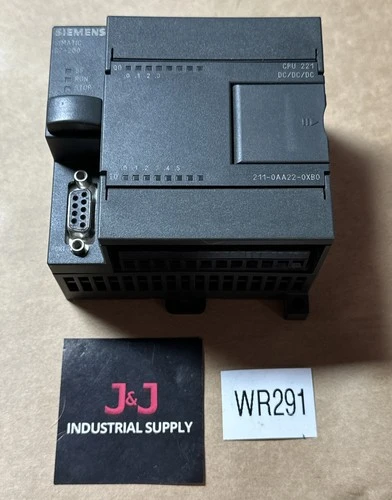 Used Siemens 6ES7-211-0AA22-0XB0 PLC Processors Indiana US | J&J Industrial Supply #1076922