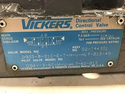 USED VICKERS DG4V-3-6C-M-U-HL7-60-B13