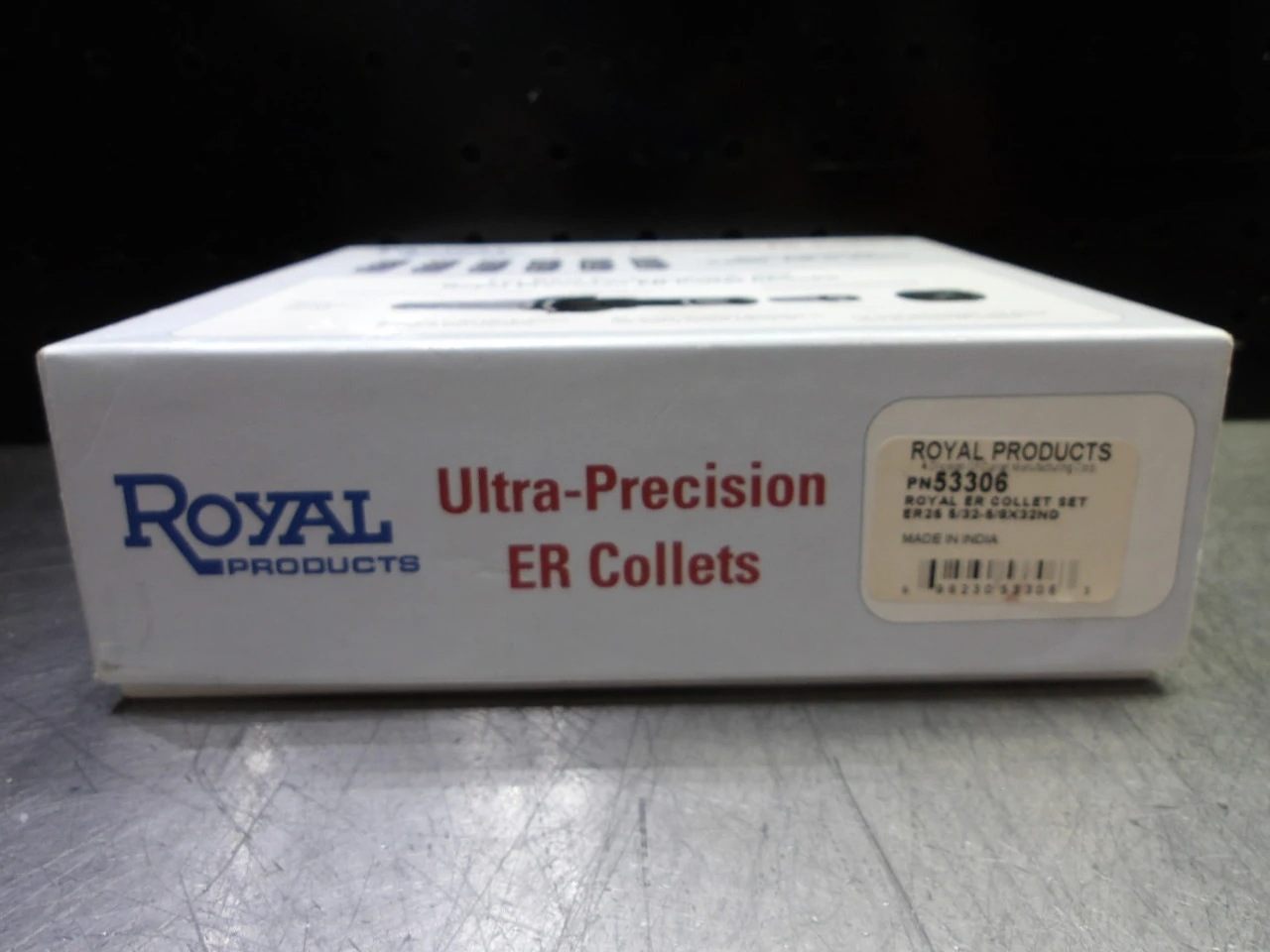 Royal ER25 5/32"-5/8" x 32nds 16 piece Ultra Precision Collet Set 53306 (LOC2598A)