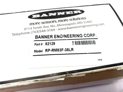 USED BANNER ENGINEERING HEAVY DUTY EMERGENCY STOP ROPE PULL MODULE 2 NO, 2NC