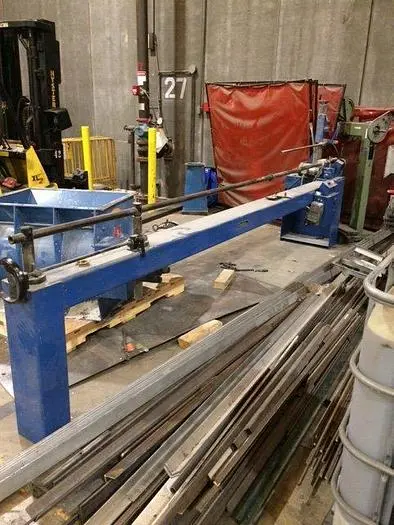 Used 120" CORETECH CORE CUTTER 9/120 Core Cutters Massachusetts US | Paper Converting Equipment #395914