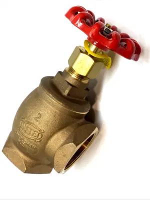 126SUL 1-1/2" | United Brass  NPT Angle Valve 125 PSI, Heavy Duty Bronze Industrial - New Other