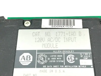 Used Allen-Bradley 1771-IAD PLC Input & Output Michigan US | Maverick Industrial Sales #1454045