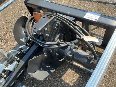 New JCT Trencher Skid Steer Attachment, Universal Quick Attach, Approx. 36” Trench Depth and 8” Tren...