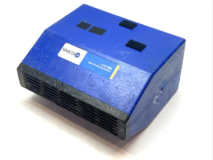 Used SIMCO Static Neutralizing Blower 115VAC 50/60Hz 45W PLC Processors Michigan US | Maverick Industrial Sales #1389831