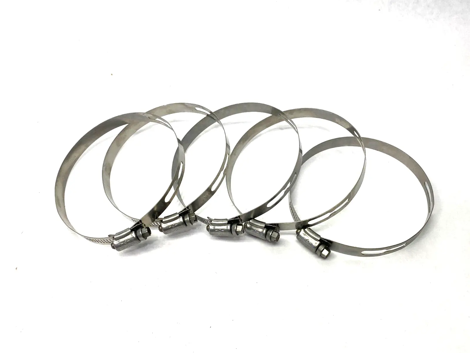 New | in-Stock Ideal Adjustable Dia. Stainless Steel Hose Clamp 114mm-119mm Clamps Michigan US | Maverick Industrial Sales #1397389