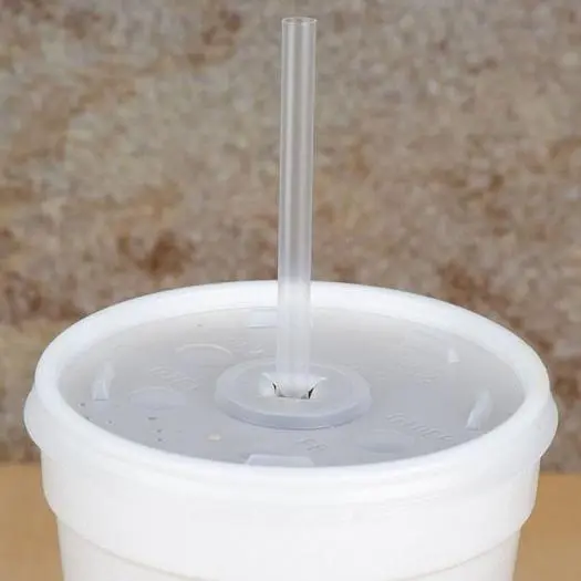 7 3/4" Jumbo Unwrapped Straw - 12,000 / Case