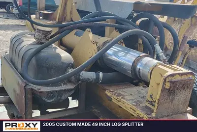 Used 2005 CUSTOM MADE 49 INCH LOG SPLITTER Skid Steer Log Splitters Michigan US | Proxy Equipment #1426001