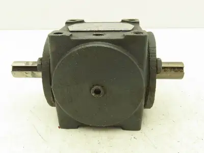 Hub City 0220-21101 Bevel M3 Gearbox Drive 1:1 Ratio 5/8" Dual Shaft AB Style