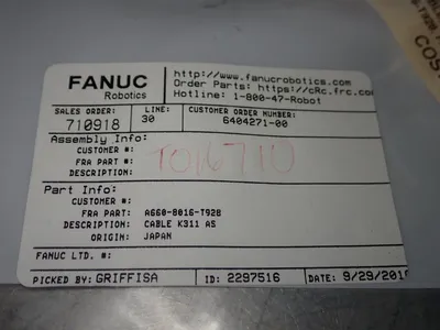 NEW FANUC A6608016T928
