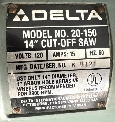 USED DELTA 20-150